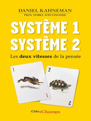 cover image of Système 1 / Système 2. Les deux vitesses de la pensée